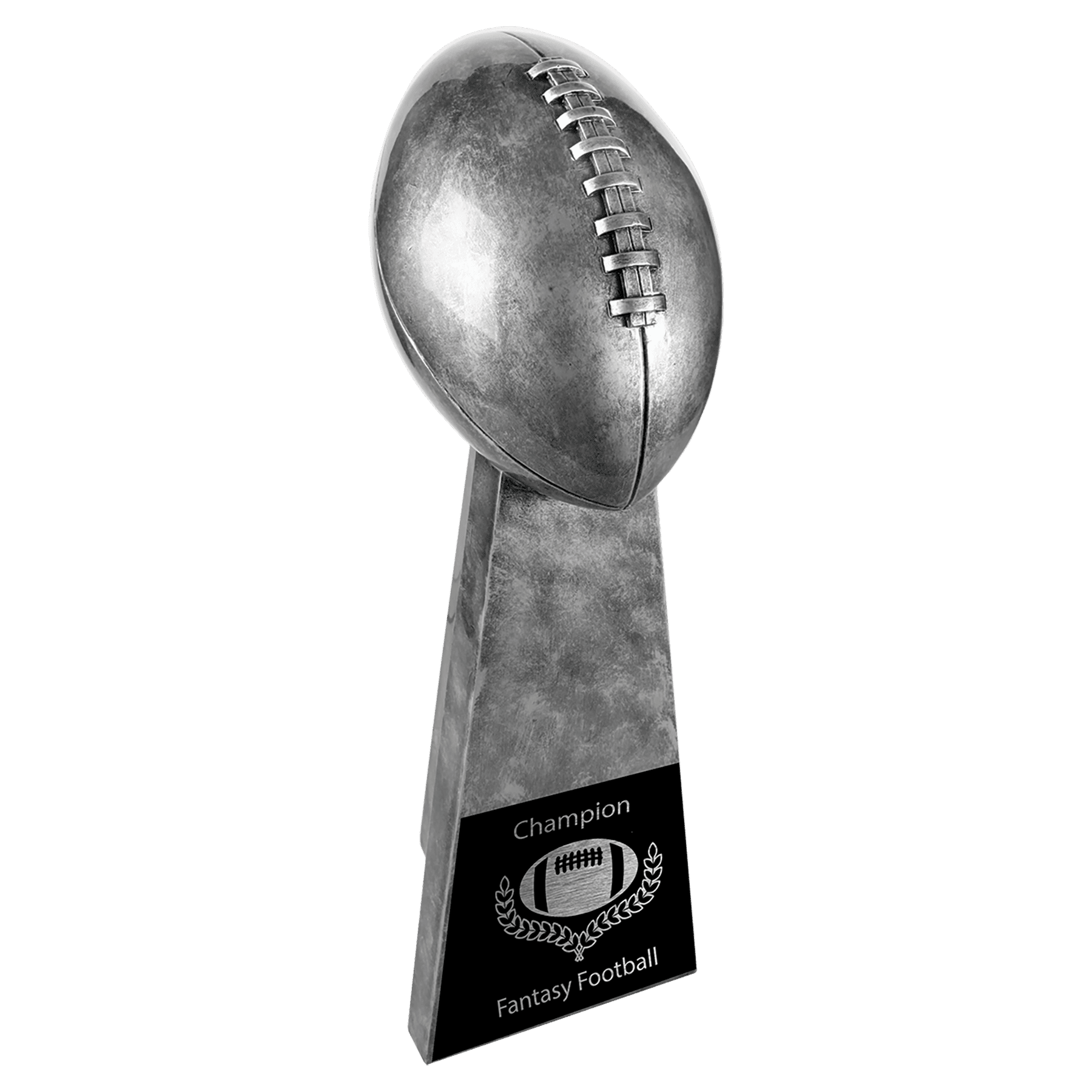 SILVER FOOTBALL SPORT TOWER