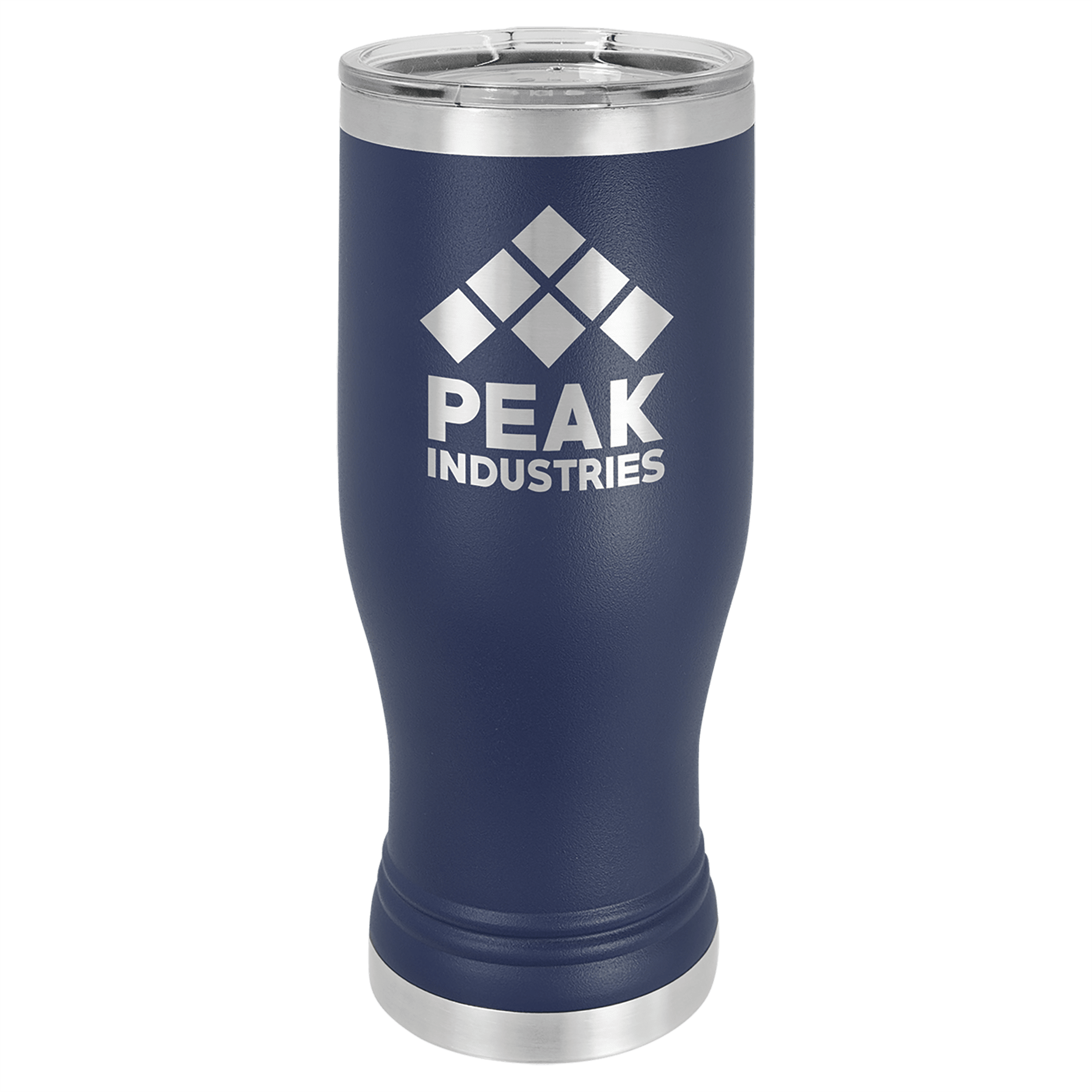 PILSNER TUMBLER WITH CLEAR LID