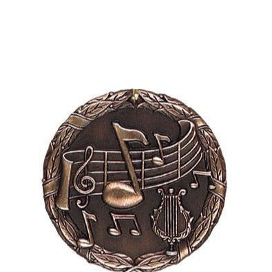 3D CAST MEDALS - MUSIC