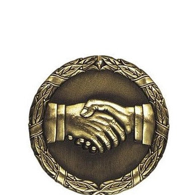 3D CAST MEDALS - HANDSHAKE