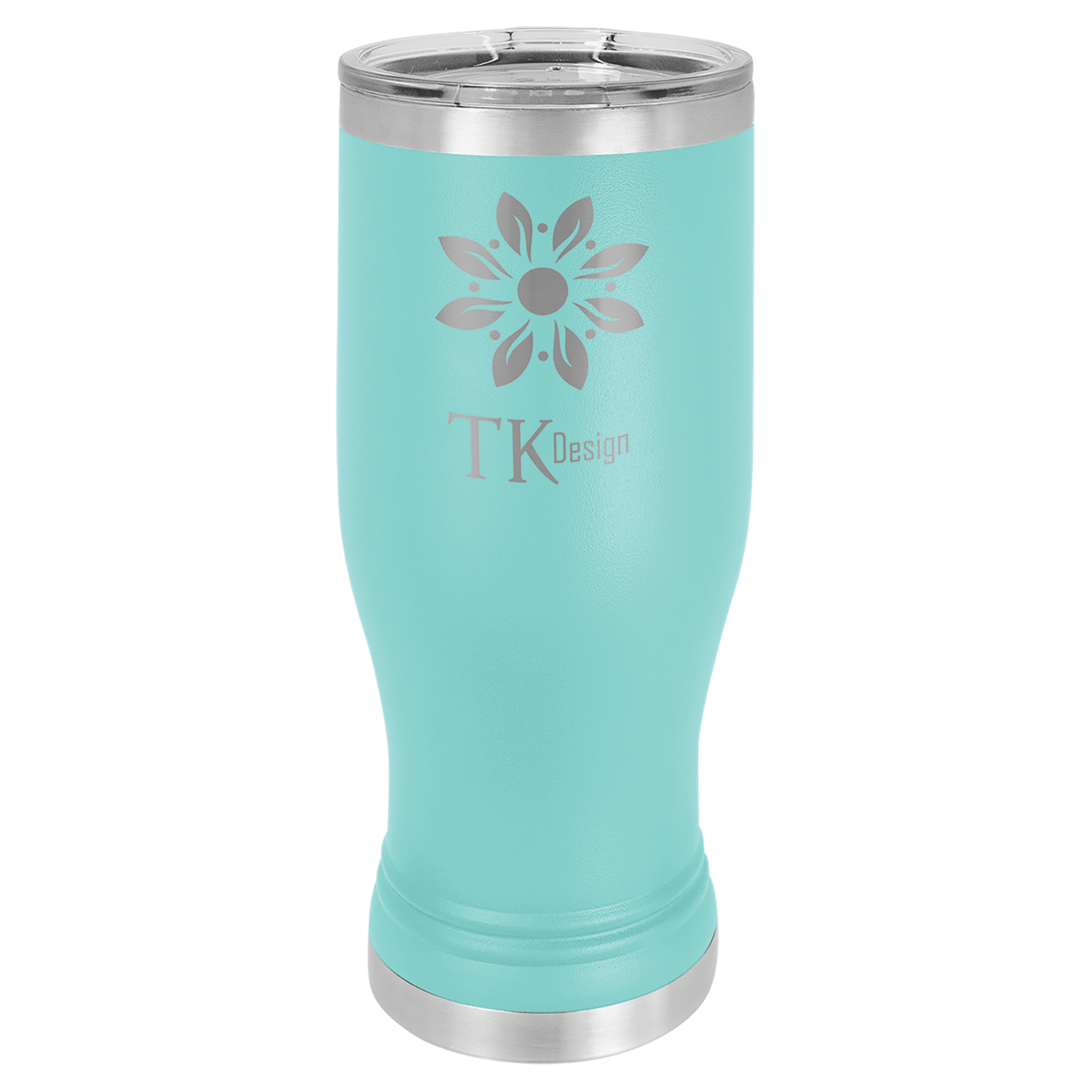 PILSNER TUMBLER WITH CLEAR LID