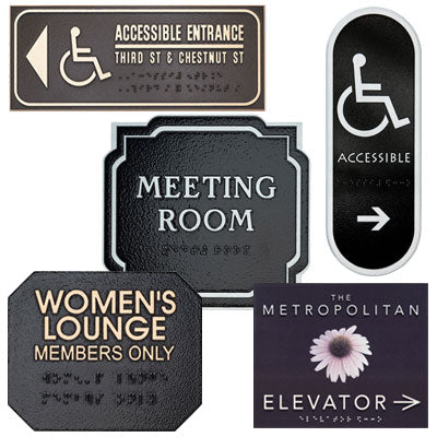 ADA and WAYFINDING PLAQUES