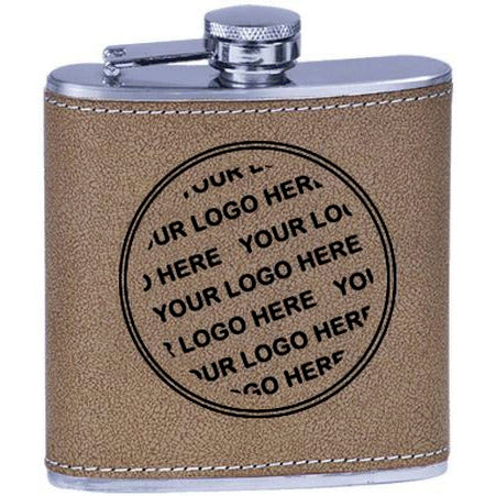 LASERABLE FLASK - 6 OZ