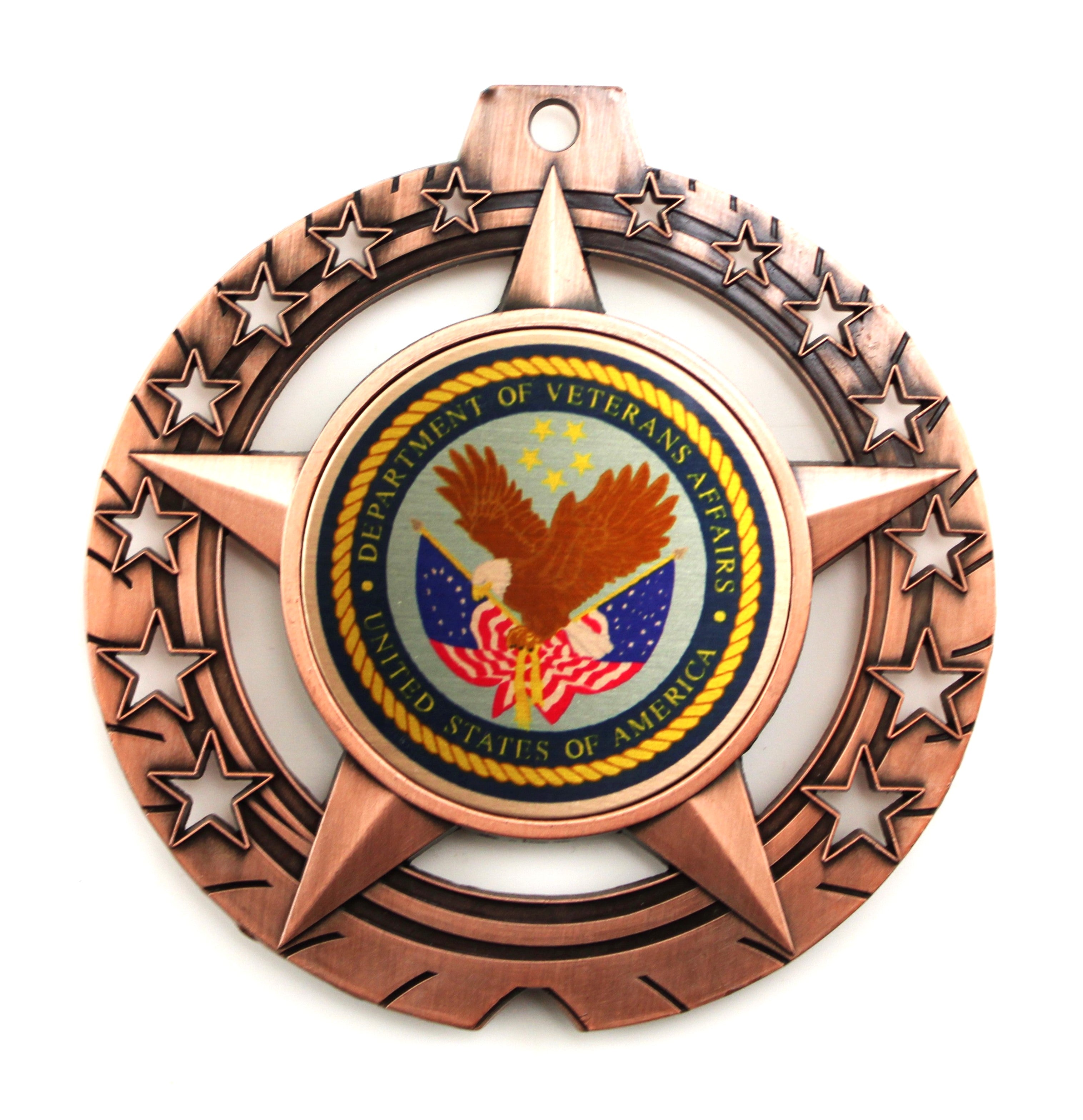 JUMBO STAR MEDALLION WITH INSERT