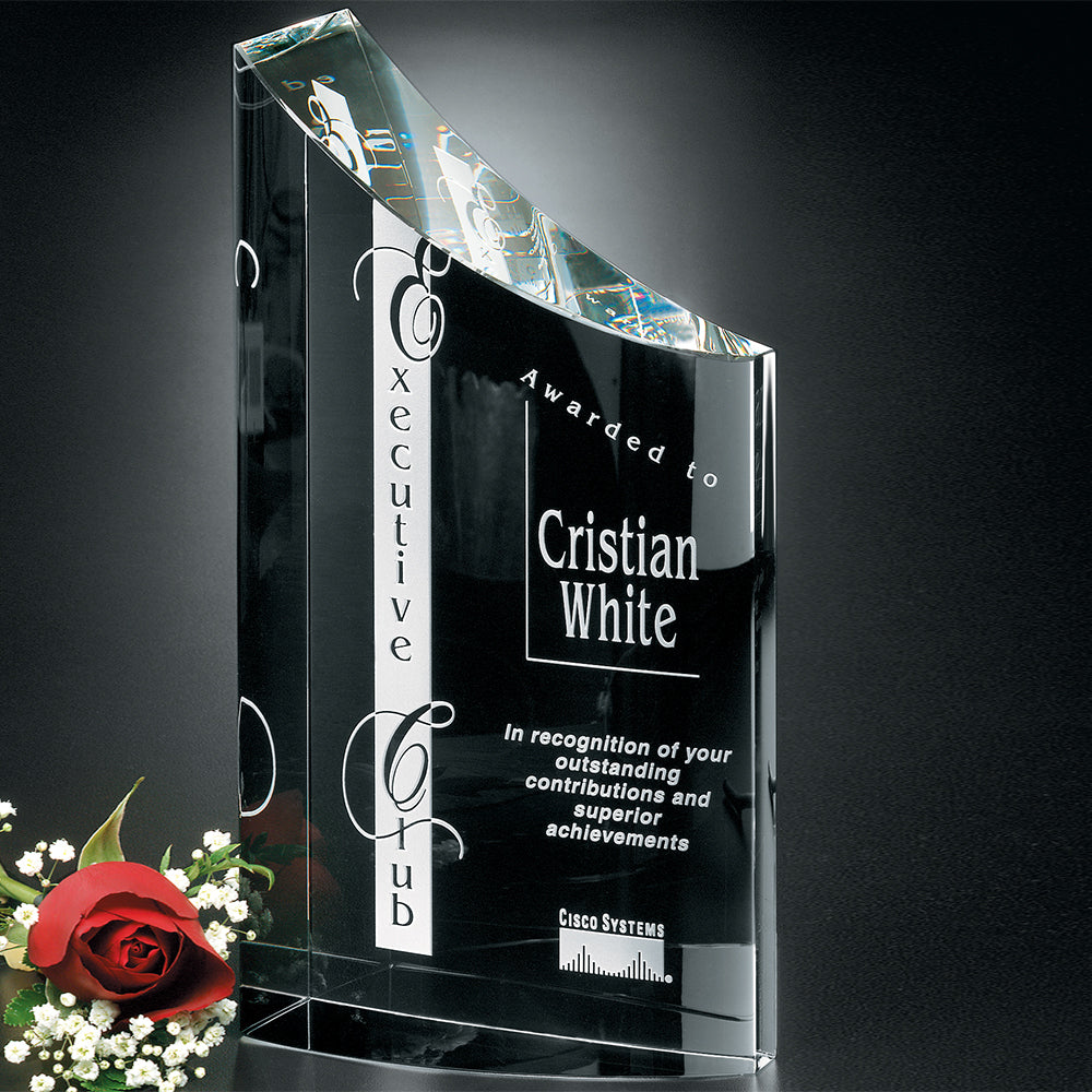 8" CRYSTAL PACIFICO AWARD