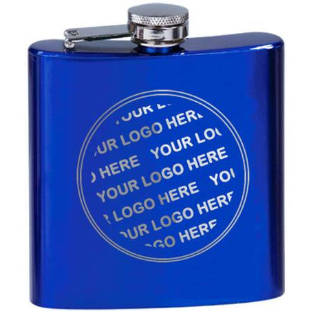 LASERABLE FLASK - 6 OZ