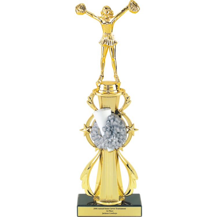 3D FULL COLOR SPORT BALL STAR RISER AWARD TROPHY