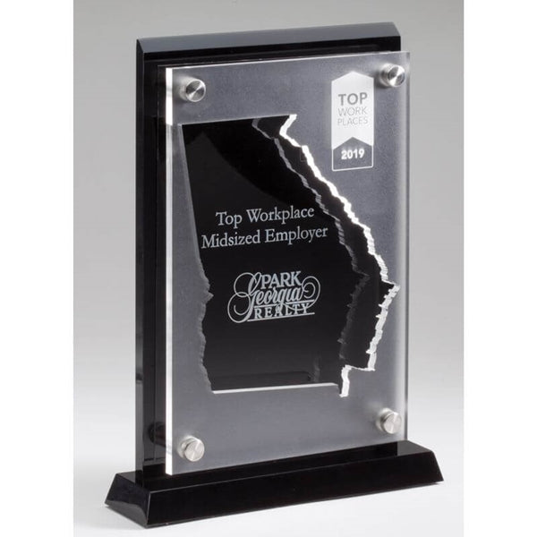 Cut Lucite Georgia State Award