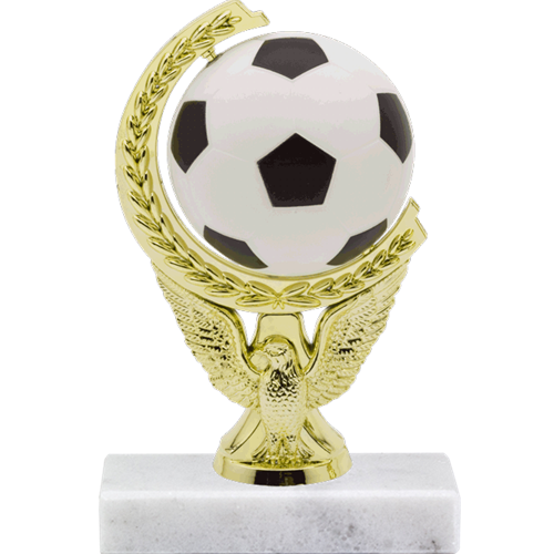 SPINNING SQUEEZE SPORTS BALL TROPHY