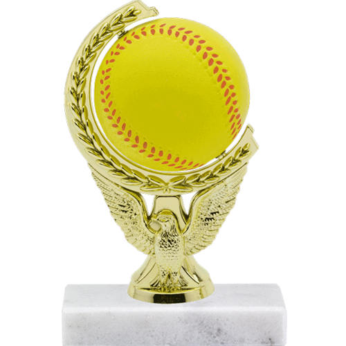 SPINNING SQUEEZE SPORTS BALL TROPHY