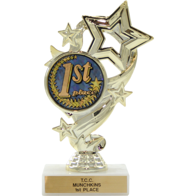 ACTIVITY INSERT STAR TROPHY