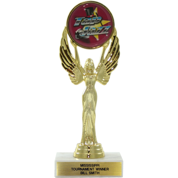 ACTIVITY INSERT FEMALE ACHIEVEMENT TROPHY